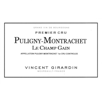 Vincent Girardin Puligny-Montrachet 1er Cru Le Champ Gain 2022 (6x75cl)