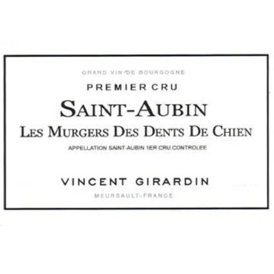 Vincent Girardin Saint Aubin 1er Cru Les Murgers des Dents de Chien 2022 (6x75cl)