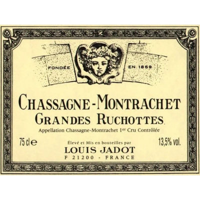 Louis Jadot Chassagne-Montrachet 1er Cru Grandes Ruchottes 2022 (6x75cl)