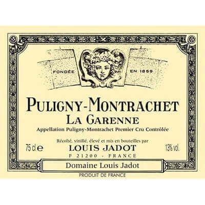 (Maison) Louis Jadot Puligny-Montrachet 1er Cru La Garenne 2022 (6x75cl)