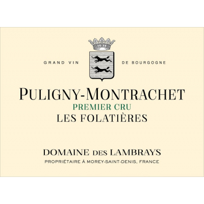 Lambrays Puligny-Montrachet 1er Cru Les Folatieres 2020 (6x75cl)