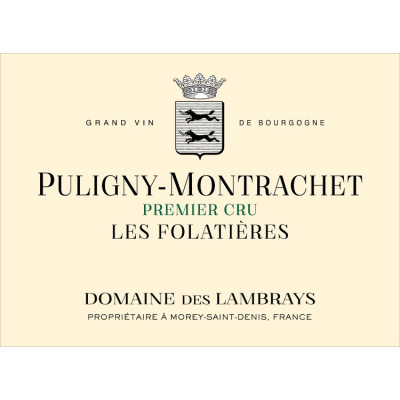 Lambrays Puligny-Montrachet 1er Cru Les Folatieres 2022 (3x75cl)