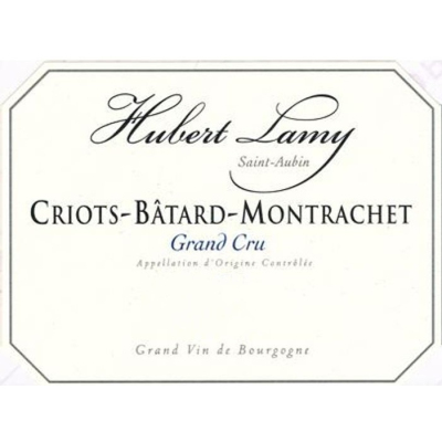 Hubert Lamy Criots-Batard-Montrachet Grand Cru 2009 (1x75cl)