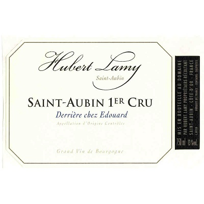 Hubert Lamy Saint-Aubin 1er Cru Blanc Derriere Chez Edouard 2018 (6x75cl)