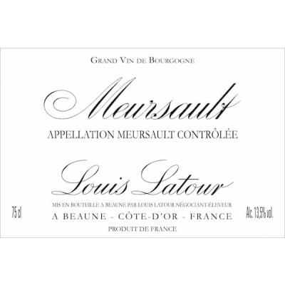 Louis Latour Meursault Blanc 2021 (6x75cl)