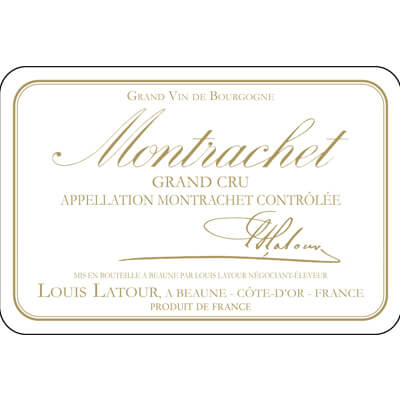 Louis Latour Montrachet Grand Cru 2021 (6x75cl)