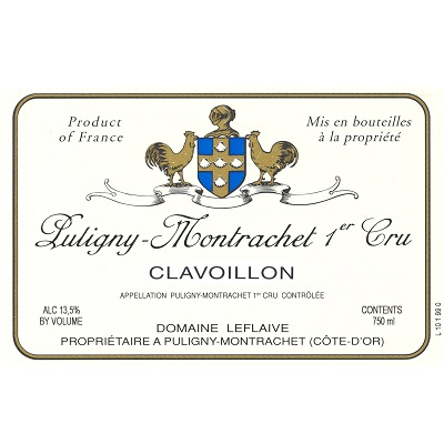 Leflaive Puligny-Montrachet 1er Cru Clavoillon 2015 (6x75cl)