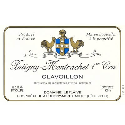 Leflaive Puligny-Montrachet 1er Cru Clavoillon 2021 (3x75cl)