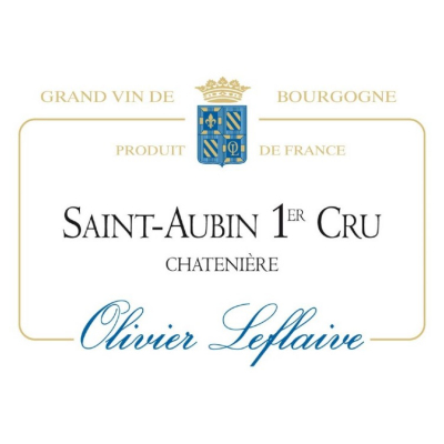Olivier Leflaive Saint Aubin 1er Cru Chateniere Blanc 2020 (6x75cl)