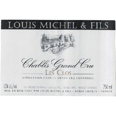 Louis Michel Chablis Grand Cru Les Clos 2018 (3x150cl)