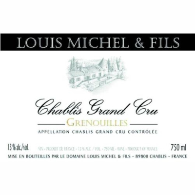 Louis Michel Chablis Grand Cru Grenouilles 2017 (8x75cl)