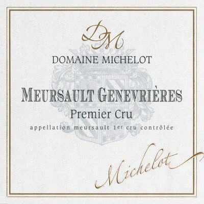 Michelot Meursault-Genevrieres 1er Cru 2020 (6x75cl)