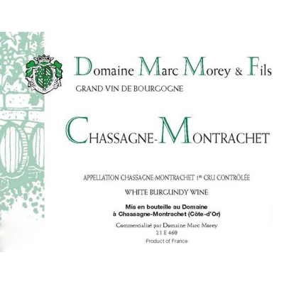 Marc Morey Chassagne Montrachet Blanc 2022 (6x75cl)
