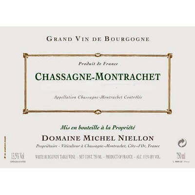 Michel Niellon Chassagne-Montrachet 2023 (12x75cl)