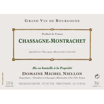 Michel Niellon Chassagne-Montrachet 2021 (12x75cl)