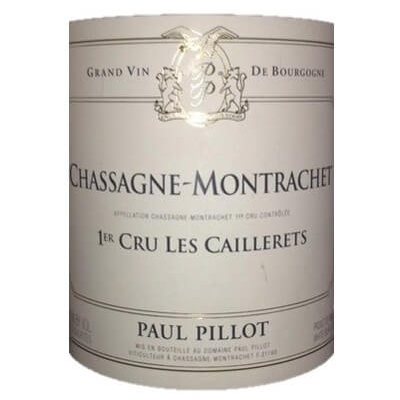 Paul Pillot Chassagne-Montrachet 1er Cru Les Caillerets 2020 (3x75cl)