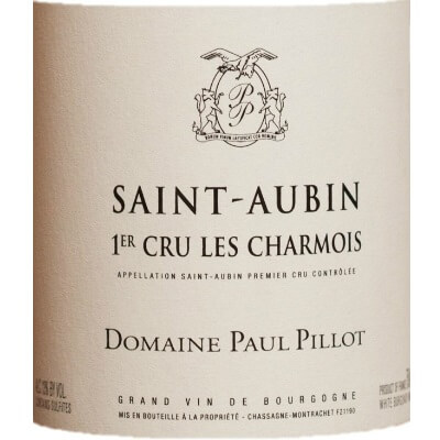 Paul Pillot Saint-Aubin 1er Cru Les Charmois Blanc 2020 (6x75cl)