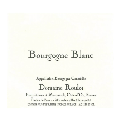 Guy Roulot Bourgogne Blanc 2018 (1x75cl)