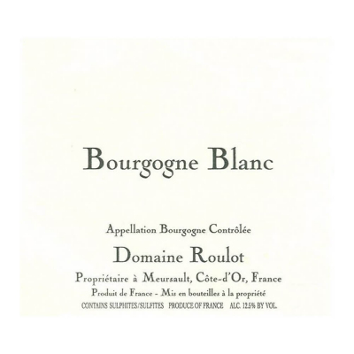 Guy Roulot Bourgogne Blanc 2020 (6x75cl)