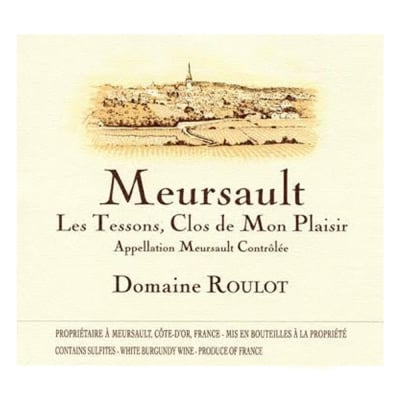 Guy Roulot Meursault Les Tessons Clos de Mon Plaisir 2013 (6x75cl)