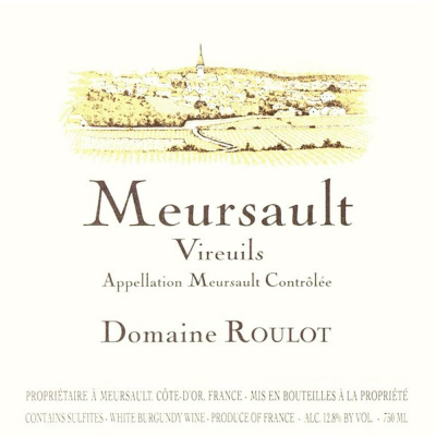 Roulot Meursault Vireuils Blanc 2019 (6x75cl)