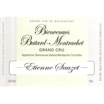 Etienne Sauzet Bienvenues-Batard-Montrachet Grand Cru 2021 (3x75cl)