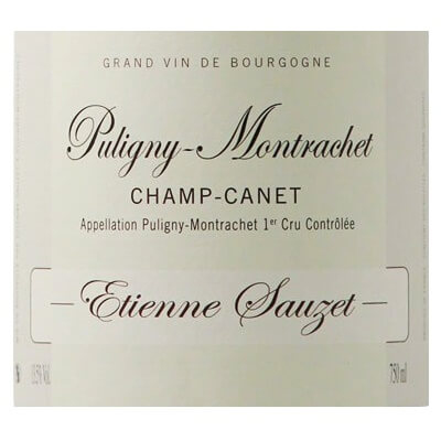 Etienne Sauzet Puligny-Montrachet 1er Cru Champ Canet 2021 (6x75cl)