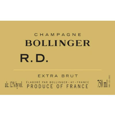 Bollinger RD 2008 (3x150cl)