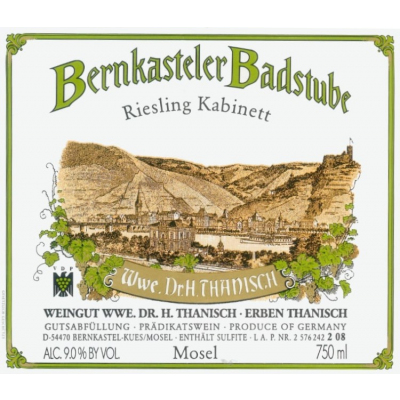 Dr Thanisch Bernkasteler Badstube Riesling Kabinett 2019 (6x75cl)