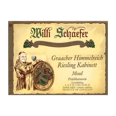 Willi Schaefer Graacher Himmelreich Riesling Kabinett 2018 (6x75cl)