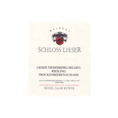 Lieser Lieser Niederberg Helden Riesling Trockenbeerenauslese 2010 (1x150cl)