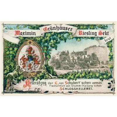 Von Schubert Maximin Grunhauser Abtsberg Riesling Spatlese [16 17] 2016 (6x75cl)