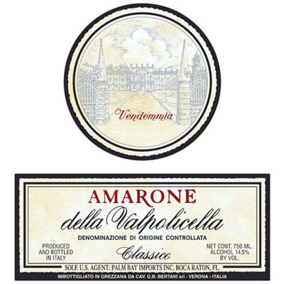 Bertani Amarone della Valpolicella Classico 1981 (1x75cl)