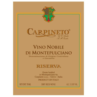 Carpineto Vino Nobile Riserva 2018 (6x75cl)