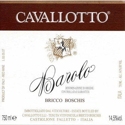 Cavallotto Barolo Bricco Boschis 2004 (12x75cl)