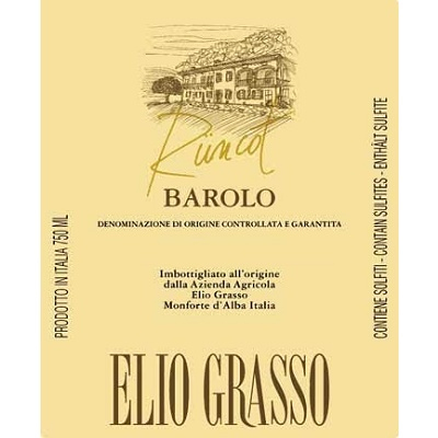 Elio Grasso Barolo Riserva Runcot 2008 (6x75cl)