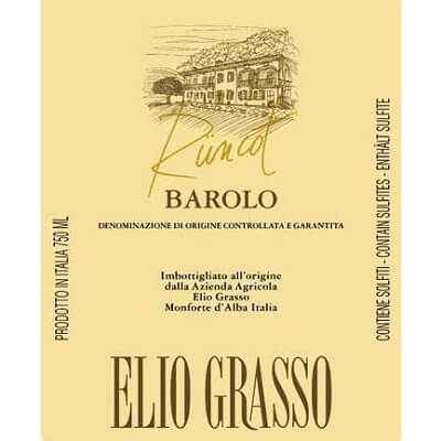 Elio Grasso Barolo Riserva Rüncot 2015 (3x75cl)