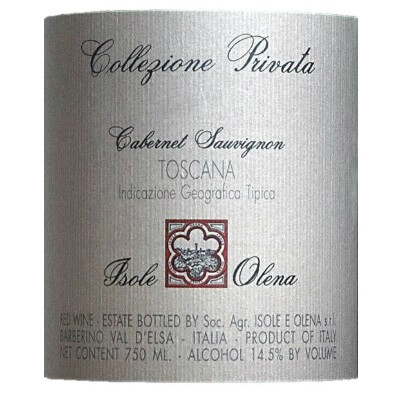 Isole e Olena Cabernet Sauvignon Collezione Privata 2007 (6x150cl)