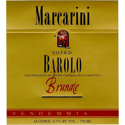 Marcarini Barolo Brunate 1999 (1x75cl)