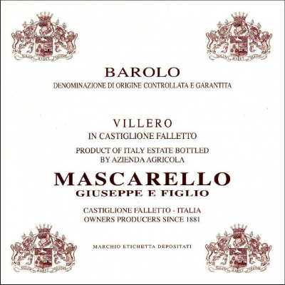 Giuseppe Mascarello Barolo Villero 2017 (6x75cl)