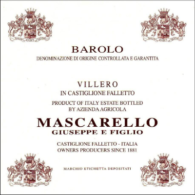Giuseppe Mascarello Barolo Villero 2019 (6x75cl)