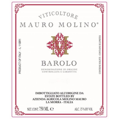 Mauro Molino Barolo 2017 (6x75cl)