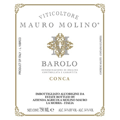 Mauro Molino Barolo Vigna Conca 2016 (6x75cl)