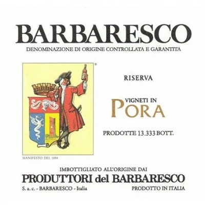 Produttori del Barbaresco Barbaresco Pora Riserva 2013 (6x75cl)