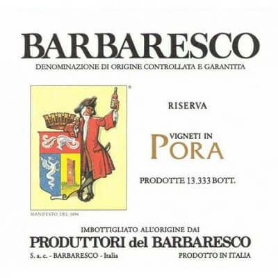 Produttori del Barbaresco Barbaresco Pora Riserva 2017 (6x75cl)