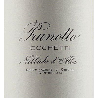 Prunotto Nebbiolo d'Alba Occhetti 2022 (6x75cl)