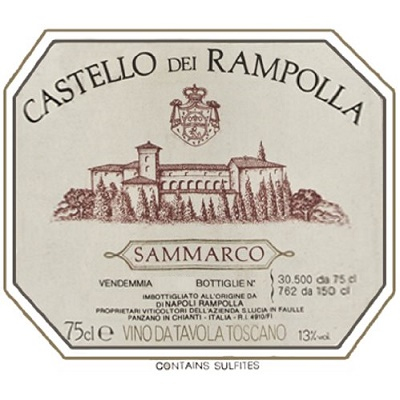 Castello dei Rampolla Sammarco 2011 (1x150cl)