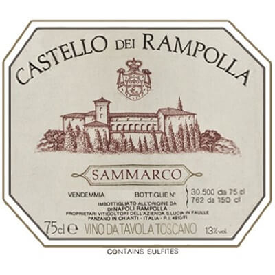 Castello dei Rampolla Sammarco 2018 (6x75cl)