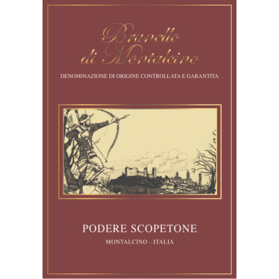 Scopetone Brunello di Montalcino 2016 (6x75cl)