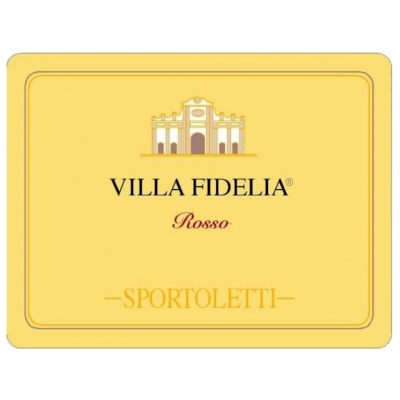 Sportoletti Villa Fidelia Rosso 2001 (6x75cl)